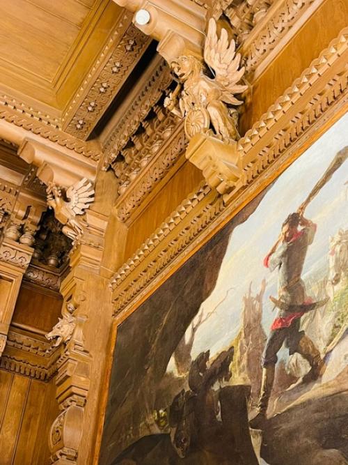 Зимний сад владимирского дворца был разбит на месте помпейской гостиной. 06