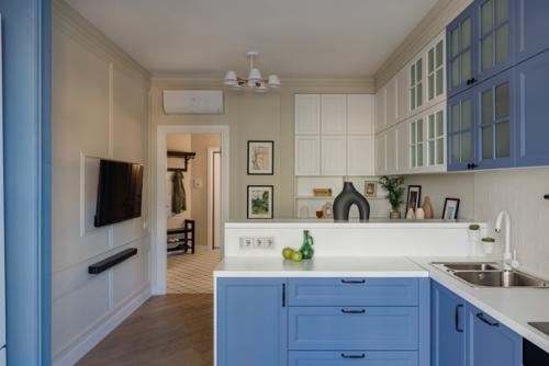 Интерьер однокомнатной квартиры 40 кв. 04