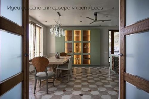 Кухня с обеденной в частном доме от нашей подписчицы. 02