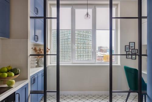 Интерьер однокомнатной квартиры 40 кв. 03