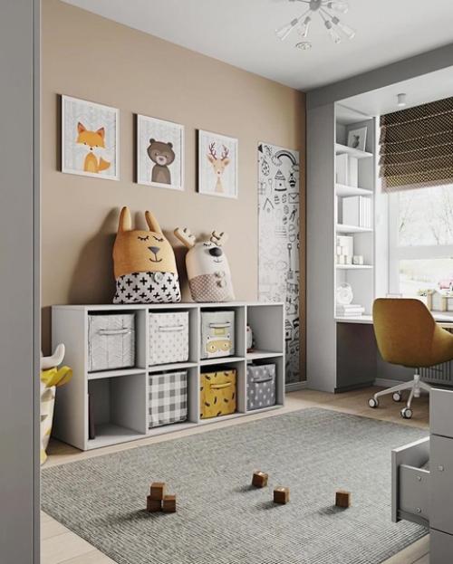 Проект детской комнаты от студии Interiors_dd. 03