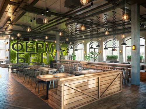 В исторической образцовой ферме XIX века открылся большой семейный ресторан. 01 В исторической образцовой ферме XIX века открылся большой семейный ресторан. 01