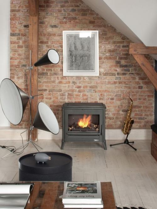 170 кв.  м. чистого дизайна и оригинальности с открытым пространством, деревянными балками и кирпичными стенами. 04