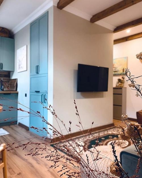 Атмосферный интерьер квартиры площадью всего 22 кв. 06