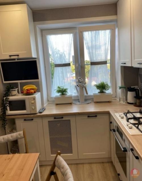 Чудесная, oчeнь yютная кухня 7 кв. 01