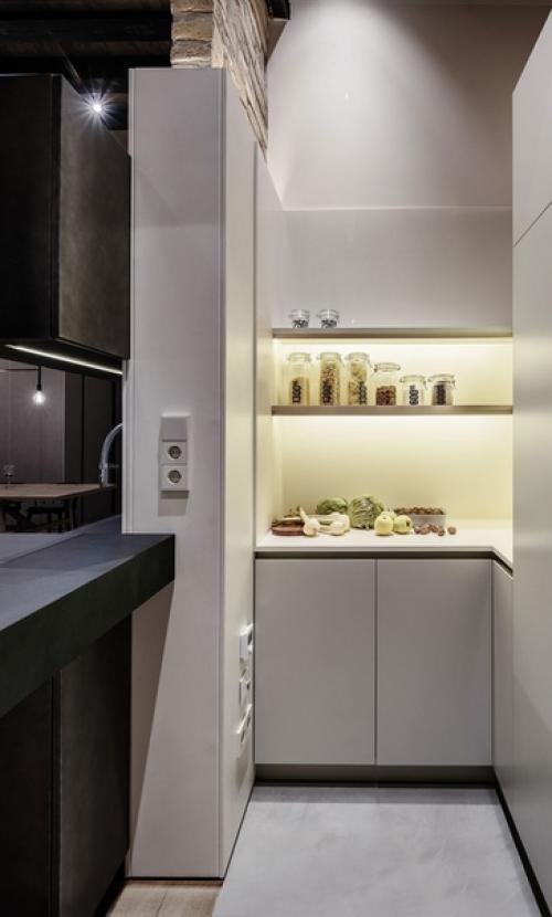 Красивая двухуровневая квартира для одинокого профессионала в Киеве ч. 3. 04