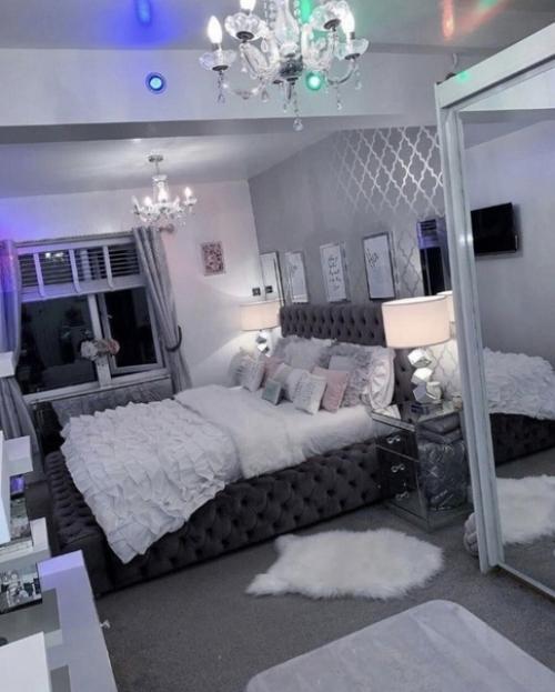 Уютный дизайн большой квартиры в светло-серых тонах невероятно.