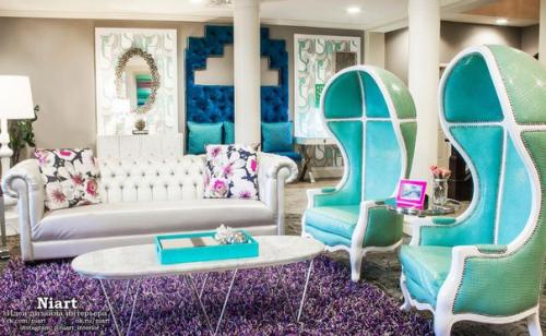 Цвет Тиффани в интерьере: стильный оттенок бирюзы в вашем доме. 03