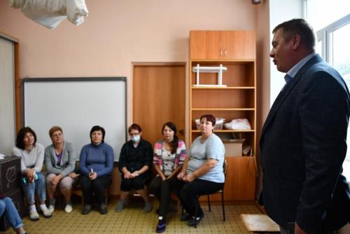 В детском саду Солнышко верх - тулинского сельсовета отремонтировали пищеблок. 01