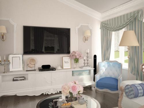 Недавно мне заказали оформить интересное пространство для девушки 14-ти лет. 02