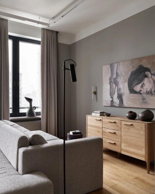 Новый проект Влады стеблины - дизайн маленькой квартиры 44 кв. 01