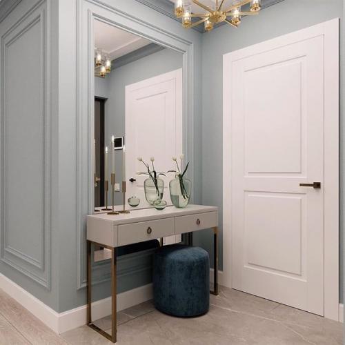 Приятный дизайн двухкомнатной квартиры.