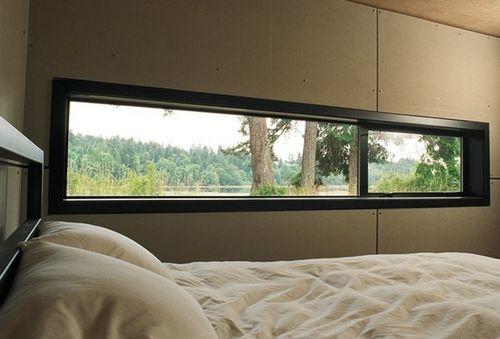 Панорамные окна, художественный вид окружающего ландшафта. 02