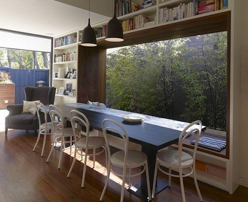 Панорамные окна, художественный вид окружающего ландшафта. 04