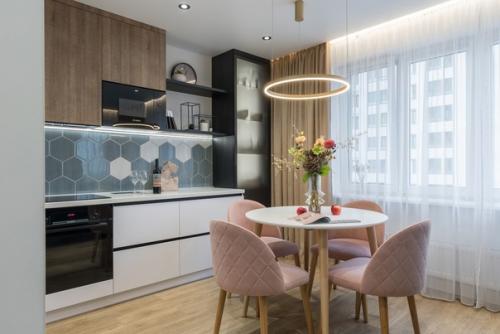 Интерьер однокомнатной квартиры 40 кв. 01