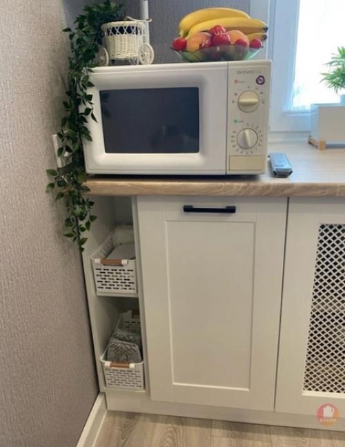 Чудесная, oчeнь yютная кухня 7 кв. 07