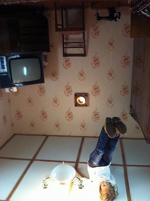 Погулять по потолкам в доме - перевертыше. 02