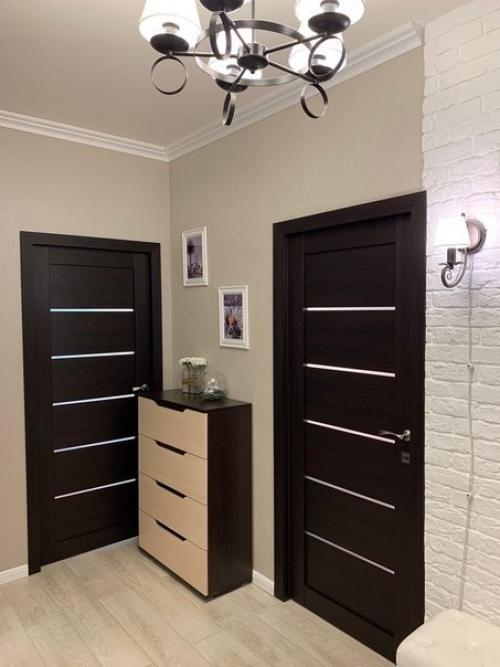 Привет!  Закончили ремонт в нашей прихожей. 01