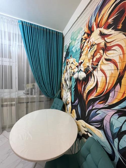 Бирюзовый - это запоминающийся оттенок, который привнесет неповторимый шарм в оформление любой комнаты. 01