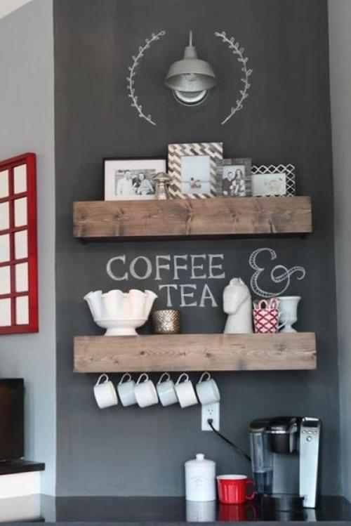 Меловые (грифельные) доски в интерьере. 05