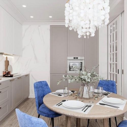 Приятный дизайн двухкомнатной квартиры. 07