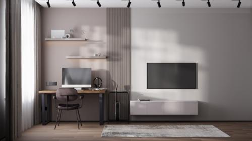 Проект однокомнатной квартиры 39 м 2 в ЖК аквилон Zalive в Санкт-петербурге. 05