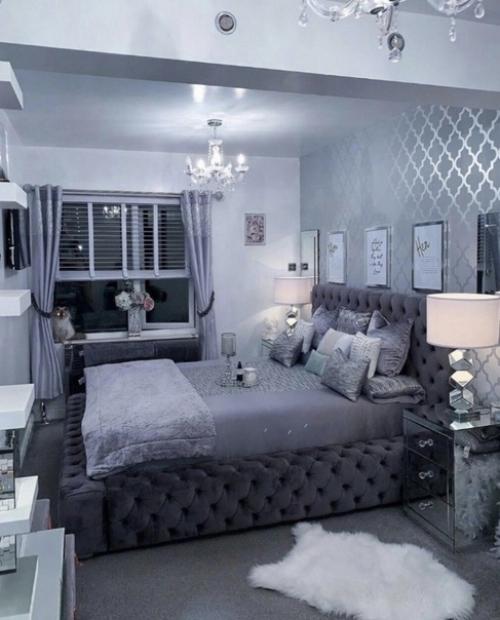 Уютный дизайн большой квартиры в светло-серых тонах невероятно. 07