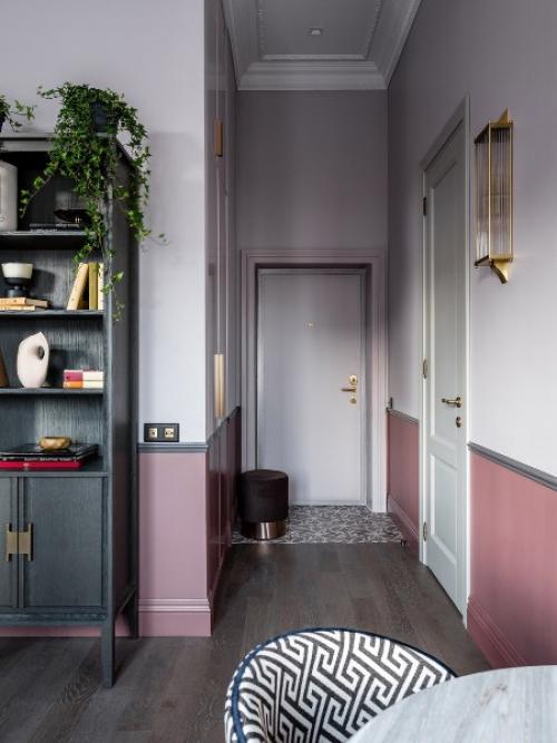 Москва.  Для своей мамы дизайнер Анна Кларк в небольшой квартире (37 кв. 07