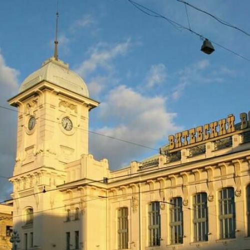 Витебский вокзал.  Это одно из моих самых любимых мест в Петербурге. 03