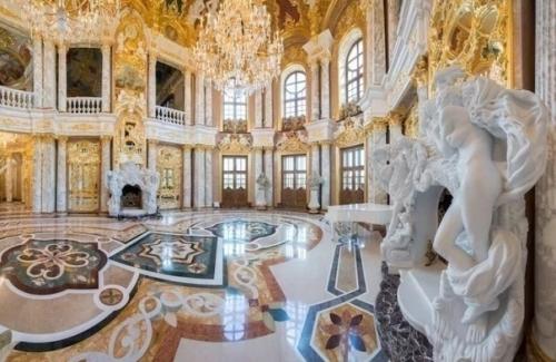 Золотые интерьеры особняка братьев васильевых в Вырице. 06