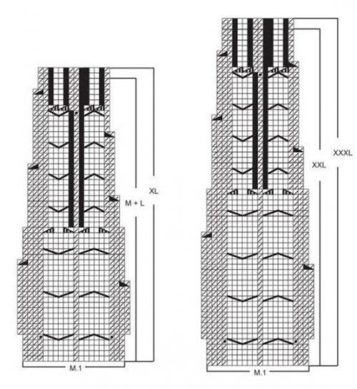 Пуловер с круглой кокеткой и косами от Drops Design? 03