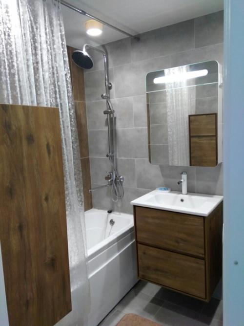 Когда покупали квартиру, я уже мечтала о том, какой интерьер будет в ванной.