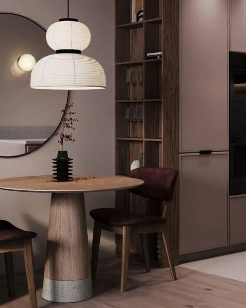 Однокомнатная квартира с элементами стиля джапанди. 04