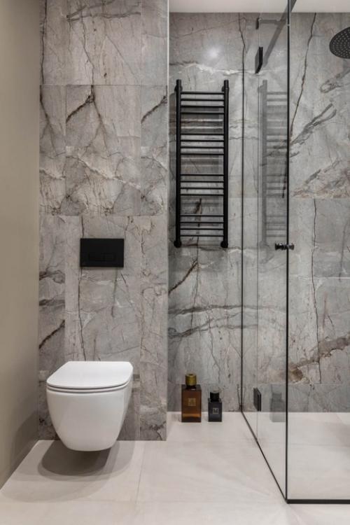 Интерьер евродвушки с интересными контрастами и подчеркнутыми элегантными нотами. 01