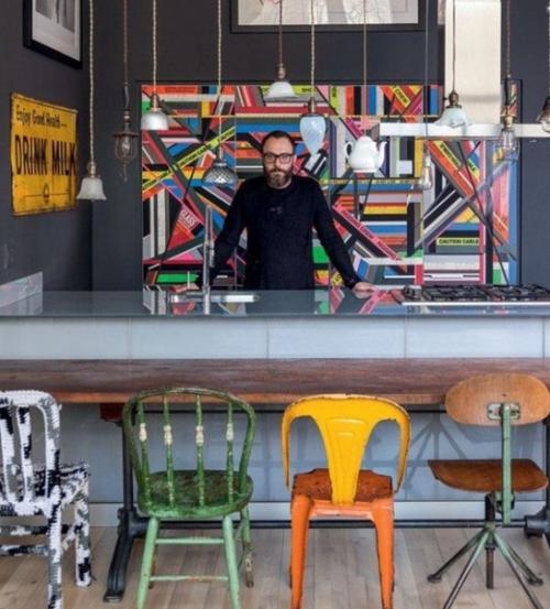 Интерьер с характером: лофт в челси.