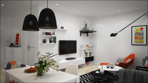 Часть 1. скандинавская квартира с очаровательным дизайном интерьера. 02