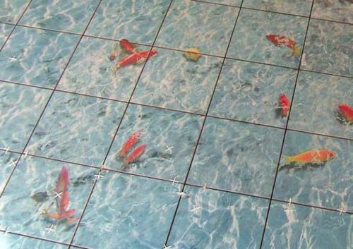 Визуальные иллюзии в интерьере кухни. 07