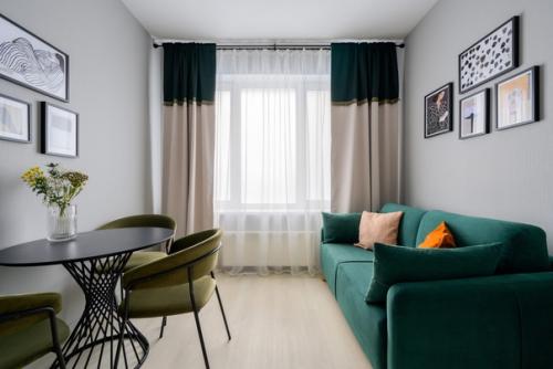 Интерьер 1-комнатной гостевой квартиры 40 кв. 02