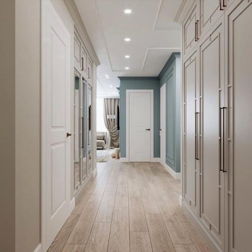 Приятный дизайн двухкомнатной квартиры. 01