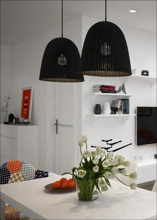 Часть 1. скандинавская квартира с очаровательным дизайном интерьера. 09