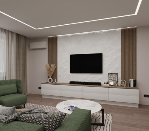 Антонова Юлия. Название проекта: дизайн - проект квартиры на ул. рабочая. 05