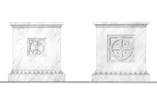 Воссоздание интерьера церкви СВ. 03