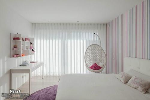 Качели в интерьере квартиры. 06