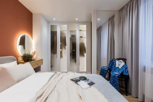 Интерьер однокомнатной квартиры 40 кв. 08