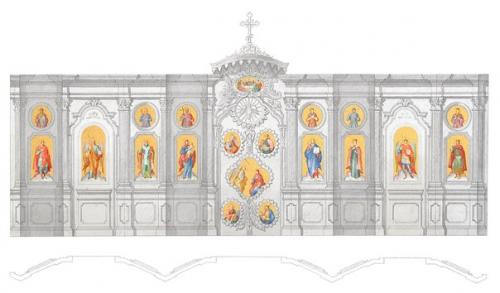 Воссоздание интерьера церкви СВ. 02