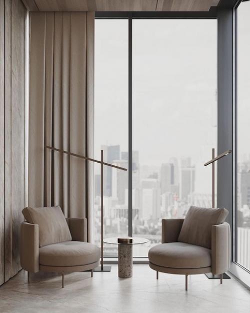 Для этой квартиры мы сделали несколько вариантов дизайна. 02