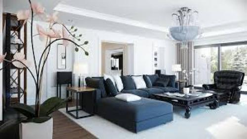 Гостиная в европейском стиле. 02