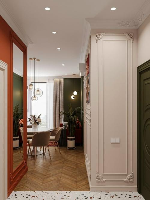 Элегантный интерьер квартиры. 08
