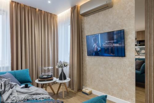 Интерьер однокомнатной квартиры 40 кв. 04