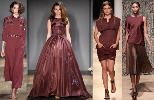 Модный цвет марсала. 01